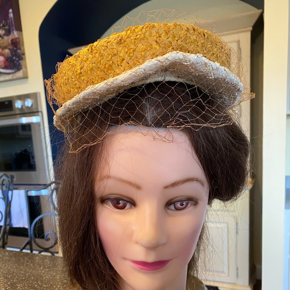 Montaldo’s Vintage Straw hat 7.5 wide